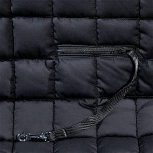 Doctor Bark 2-zits achterbank beschermer Zwart zakdoek