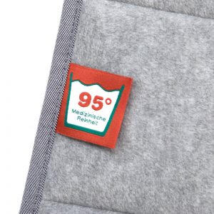 Doctor Bark Fleece-Quilt Hondendeken Licht grijs zakdoek