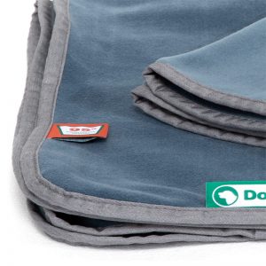 Doctor Bark Honden Fleece Deken Blauw kopen