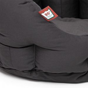 Doctor Bark Hondenmand Rond Grijs dichtbij