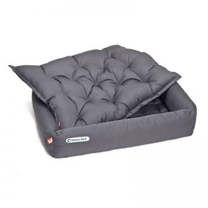 Doctor Bark Hondenmand Set Antraciet Grijs l