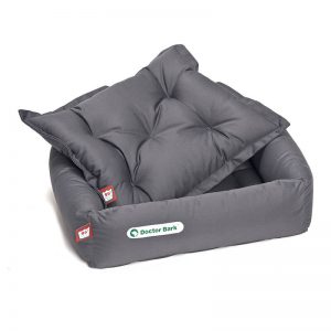 Doctor Bark Hondenmand Set Antraciet Grijs s