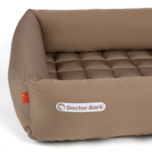 Doctor Bark Hondenmand Set Orthopedisch Goudbruin dichtbij