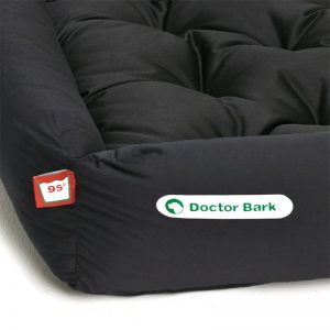 Doctor Bark Hondenmand Set Orthopedisch Zwart dichtbij