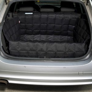 Dogline accessoires Doctor Bark Auto kofferbak bescherming Hond Zwart medium rechtachter flap omhoog