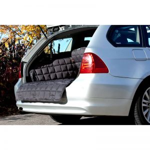 Dogline Doctor Bark Kofferbakbescherming Hond Ingeklapt Grijs