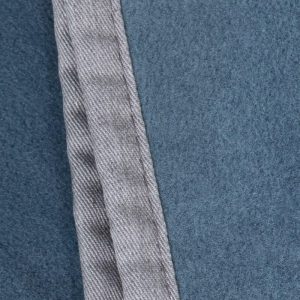 Dogline accessoires honden deken doctor bark fleece deken blauw stof