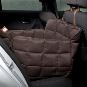 Dogline Reisaccessoires Doctor Bark Autodeken Hond 1 Zits Bescherming Achterbank Dicht Bruin
